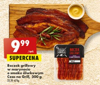 Biedronka Boczek czas na grill oferta
