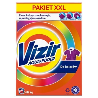 Vizir color, proszek do prania aqua powder, 78 prań
