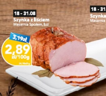 Społem Szynka masarnia społem oferta