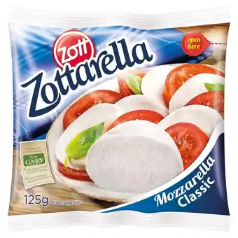 Stokrotka Zott zottarella ser mozzarella classic 125 g oferta