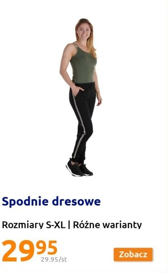 Action Spodnie dresowe oferta