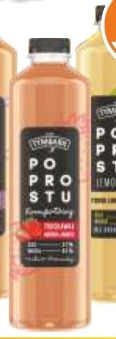 Społem Tymbark po prostu napój kompotowy truskawka aronia jabłko 1,25 l oferta