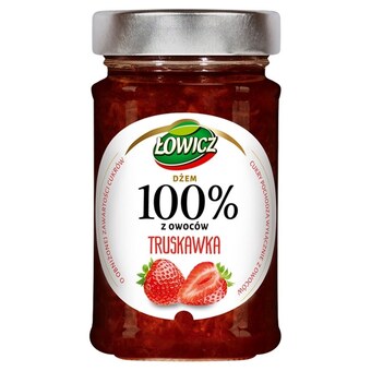 Stokrotka Łowicz dżem truskawka o obniżonej zawartości cukrów 210 g oferta