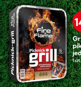 Grill fire & flame