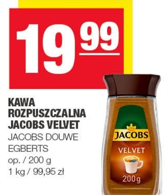 Jacobs velvet kawa rozpuszczalna 200 g