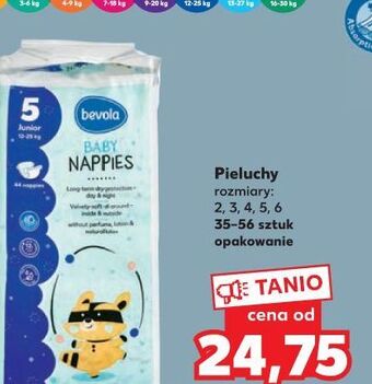 Kaufland Pieluchy dla dzieci maxi bevola baby oferta