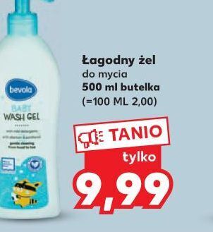 Kaufland Żel do mycia dla dzieci łagodny bevola baby oferta