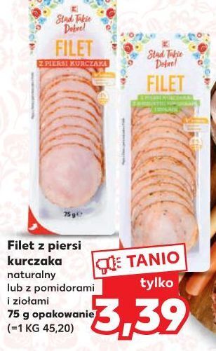Kaufland Filet z piersi kurczaka k-classic stąd takie dobre! oferta