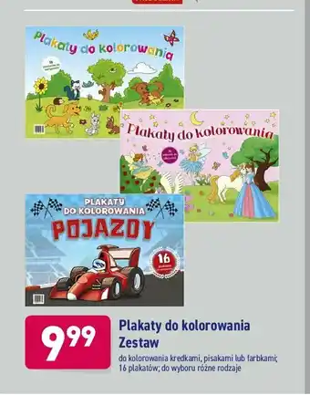 ALDI Plakaty do kolorowania pojazdy 1 SZT oferta