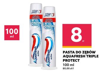 Dealz Pasta do zębów whitening aquafresh active oferta