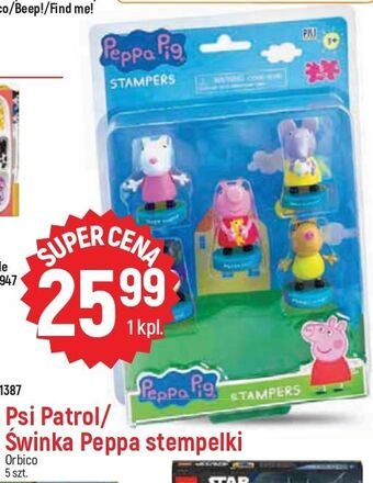 E.Leclerc Stempelki świnka peppa oferta