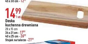 E.Leclerc Deska do krojenia 34 x 21 cm oferta