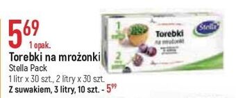 E.Leclerc Torebki na mrożonki ze struną 3 l stella oferta