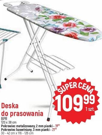 E.Leclerc Deska do prasowania 120x38 cm bpr oferta
