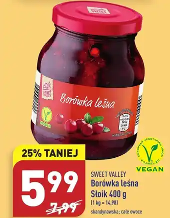 ALDI Borówki sweet valley oferta
