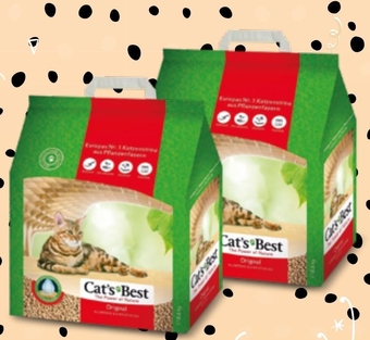 Żwirek drewniany cat's best