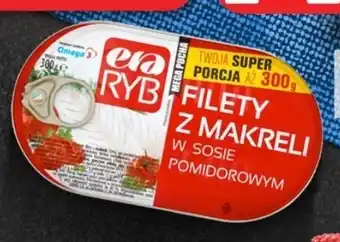 Market Jan Era ryb filety z makreli w sosie pomidorowym 300 g oferta