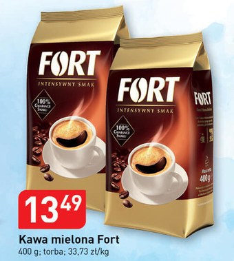 Stokrotka Optima Fort kawa palona mielona 400 g oferta