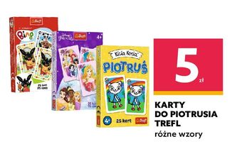 Dealz Karty dla dzieci piotruś bing trefl oferta