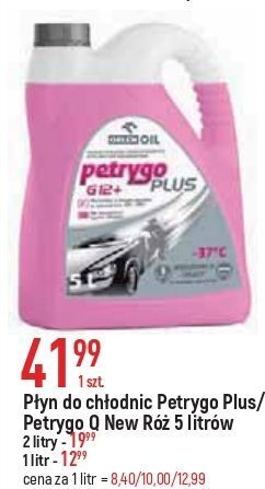 E.Leclerc Płyn do chłodnic orlen petrygo plus oferta