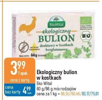 E.Leclerc Bulion drobiowy w kostkach bezglutenowy ekowital oferta