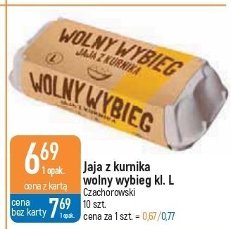 E.Leclerc Jaja z wolnego wybiegu kl. l czachorowski oferta