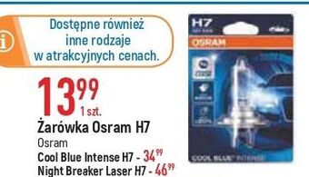 E.Leclerc Żarówka samochodowa cool blue intense h7 osram oferta