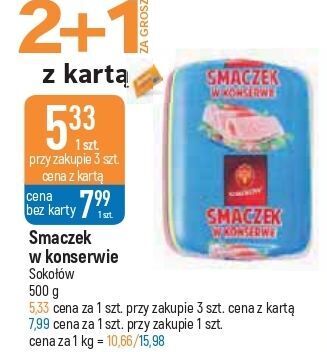 E.Leclerc Smaczek w konserwie sokołów oferta