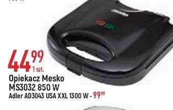 E.Leclerc Opiekacz do kanapek ms 3032 mesko-agd oferta