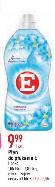 E.Leclerc Płyn do zmiękczania tkanin harmonia kwiatów e nectar inspirations oferta