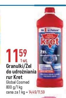 E.Leclerc Żel do udrożniania rur kret oferta