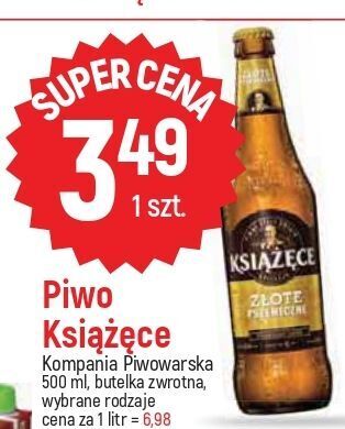 E.Leclerc Piwo książęce złote pszeniczne oferta