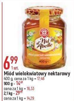 E.Leclerc Miód wielokwiatowy nektarowy wiodąca marka nid d'abeille oferta