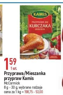 E.Leclerc Przyprawa do kurczaka złocista kamis oferta