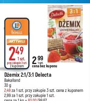 E.Leclerc Dżemix uniwerslany 2:1 delecta oferta