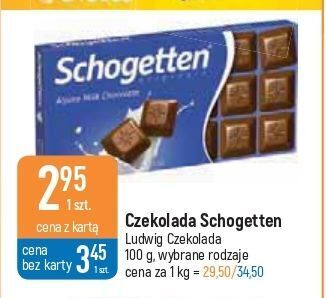 E.Leclerc Czekolada alpine milk schogetten oferta