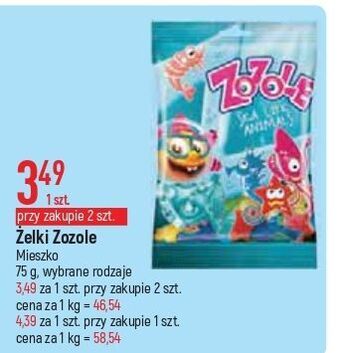 E.Leclerc Żelki sea life animals zozole oferta