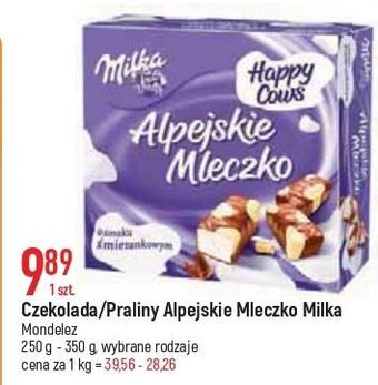 E.Leclerc Czekoladki happy cows milka alpejskie mleczko oferta