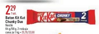 E.Leclerc Baton kitkat chunky oferta