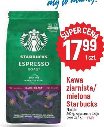 E.Leclerc Kawa starbucks espresso dark roast oferta