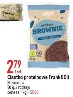 E.Leclerc Ciastko proteinowe brownie frank&oli oferta