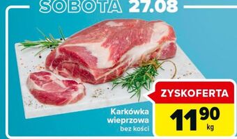 Carrefour Karkówka wieprzowa bez kości oferta