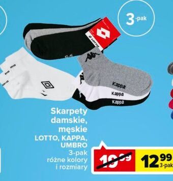 Carrefour Skarpety męskie kappa oferta