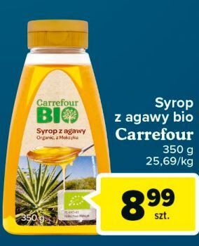 Carrefour Syrop z agawy carrefour bio oferta