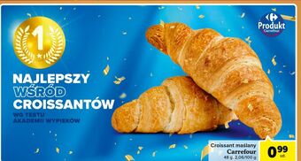 Carrefour Croissant maślany carrefour oferta
