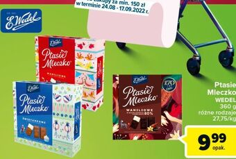 Carrefour Czekoladki waniliowe e. wedel ptasie mleczko oferta