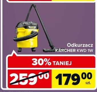 Carrefour Odkurzacz kwd 1w karcher oferta