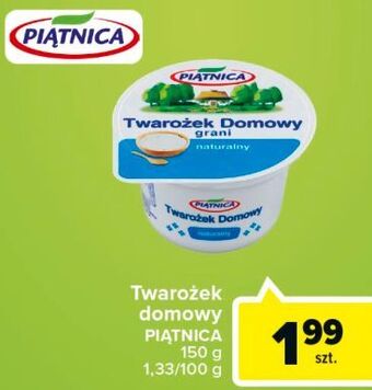 Carrefour Twarożek domowy grani naturalny piątnica oferta