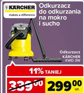 Carrefour Odkurzacz kwd 3w karcher oferta