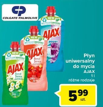 Carrefour Płyn do mycia hibiskus ajax floral fiesta oferta